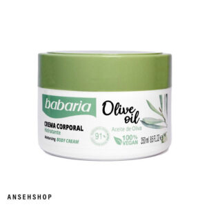کرم بدن مدل olive oil باباریا