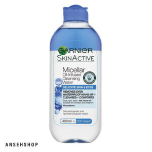 محلول 2 فاز آرایش پاک کن چشم و صورت گارنیر