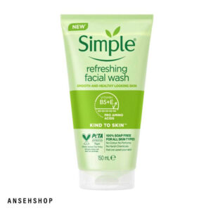 ژل شست و شوی صورت مدل Refreshing Facial Wash سیمپل