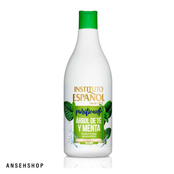 شامپو آبرسان مو نعنا و درخت چای اسپانول